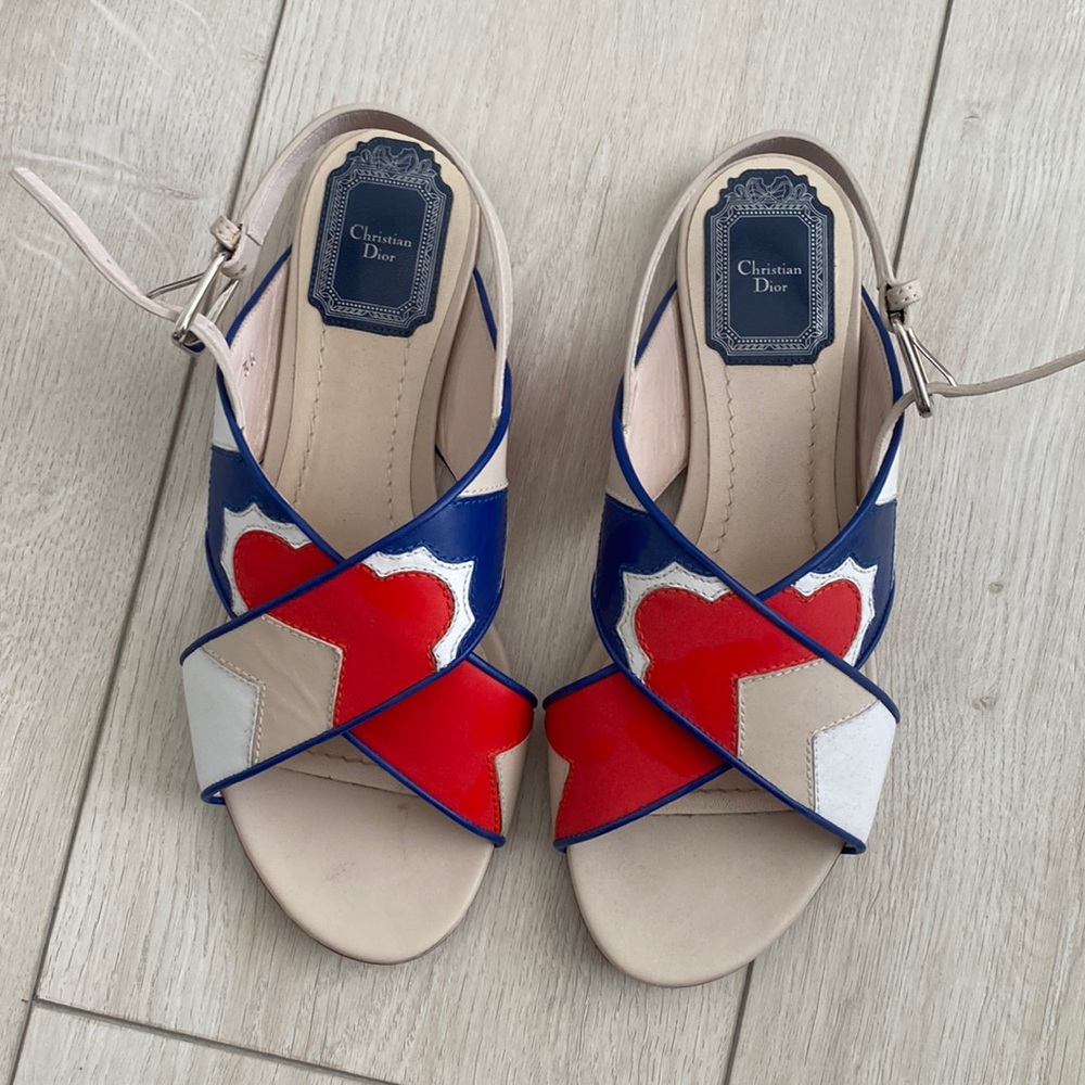 Christian Dior womens sandals size 36